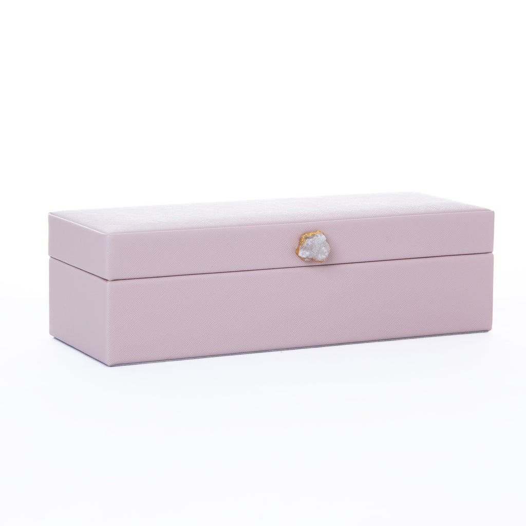 Joyero de Terciopelo Rosa